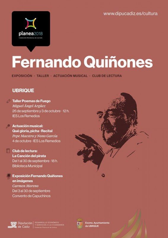 Programa Temático dedicado a Fernando Quiñones Programa Temático dedicado a Fernando Quiñones Imagen